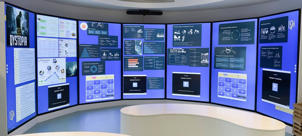 An immersive, collaborative classroom for teaching: feedback from the ...